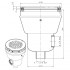 Dimensiones sumidero circular acero inoxidable liner AstralPool 26197