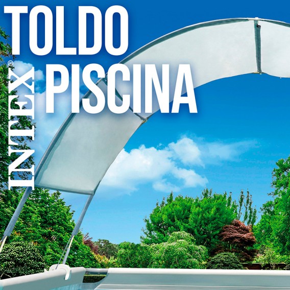 Toldo parasol para piscinas Intex 28054