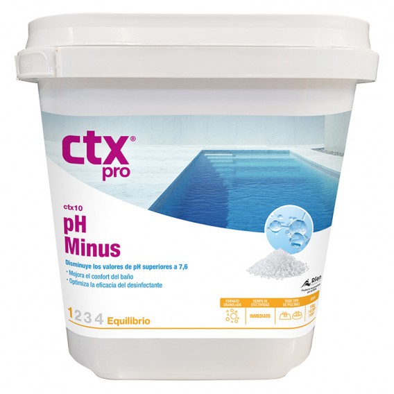 Minorador de pH granulado CTX-10
