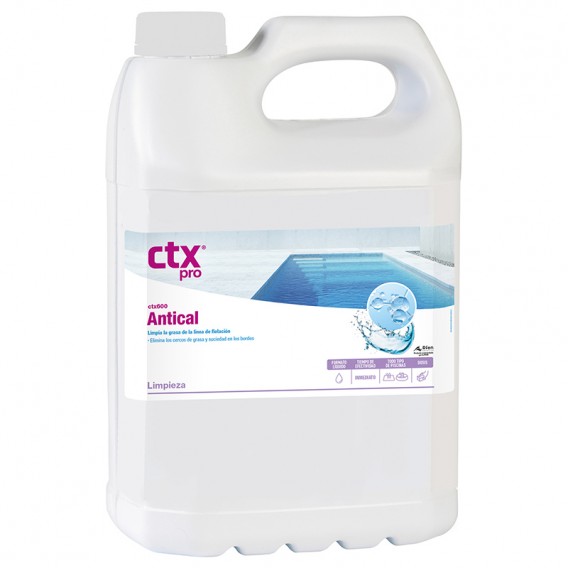 Anticalcáreo líquido para piscinas CTX-600