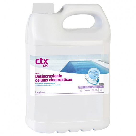 Limpiador electrodos clorador salino CTX-35