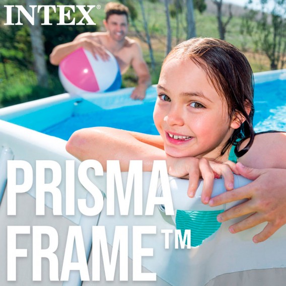 Piscina Intex Prism Frame 400x200x122 dep. cartucho 26790NP