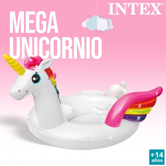 Unicornio hinchable gigante Intex 57266EU