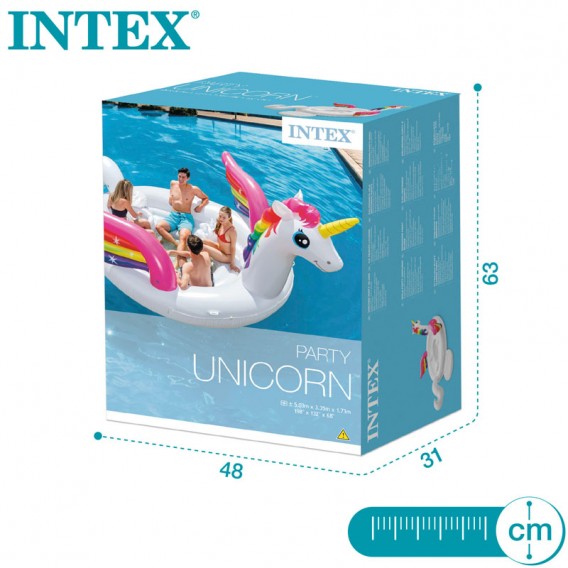 Unicornio hinchable gigante Intex 57266EU