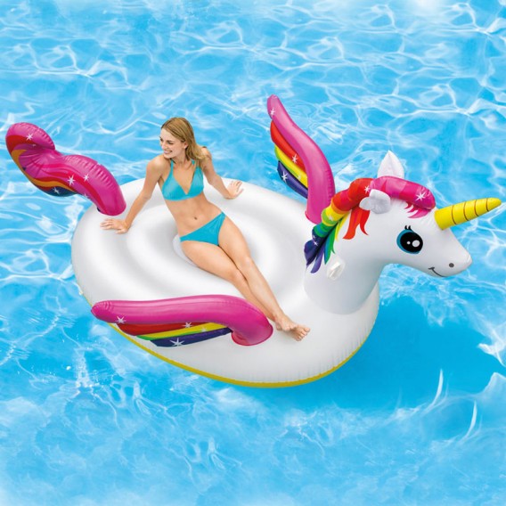 Mega colchoneta hinchable Unicornio Intex 57281EU