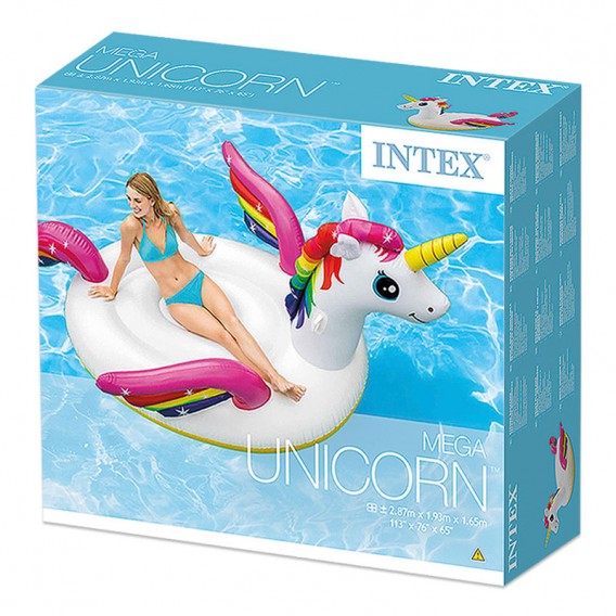 Mega colchoneta hinchable Unicornio Intex 57281EU