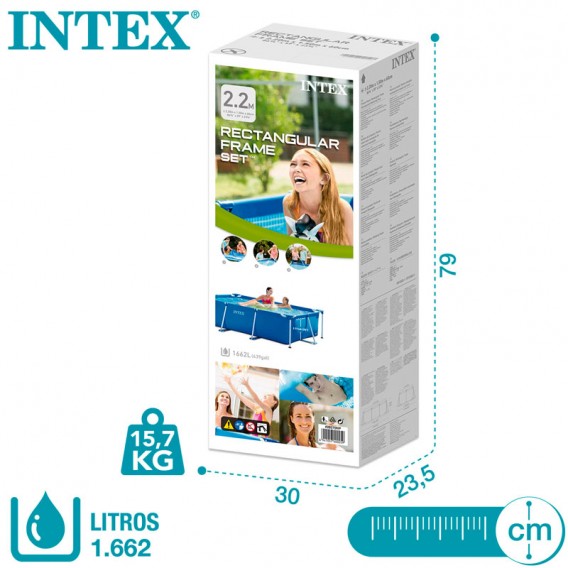 Piscina Intex Small Frame 220x150x60 28270NP