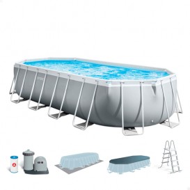 Piscina Intex Prisma Frame Oval 610x305x122 dep. cartucho 26798NP