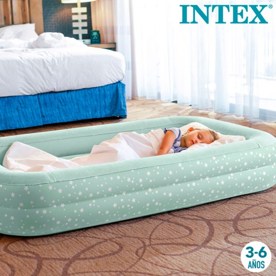 Cama hinchable de viaje para niños Intex 66810NP