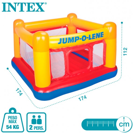 Saltador hinchable Jump-O-Lene Intex 48260NP