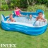 Piscina hinchable con asientos Intex 229x229x66 56475NP