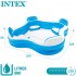 Piscina hinchable con asientos Intex 229x229x66 56475NP