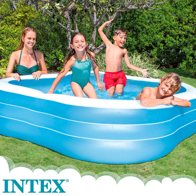 Piscina hinchable familiar Intex 229x229x56 57495NP