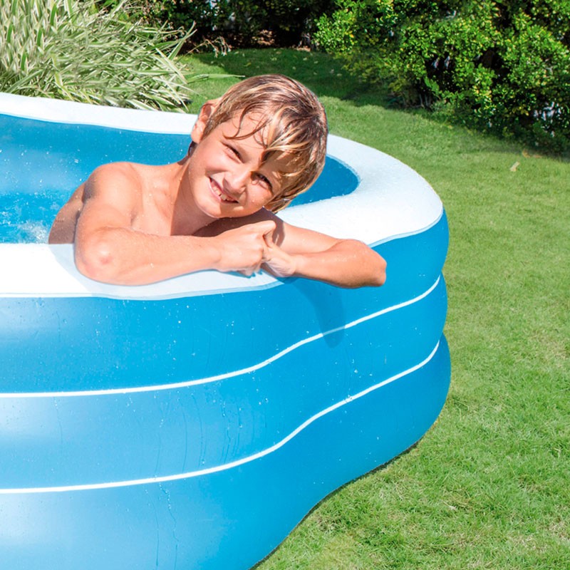 Piscina Hinchable Infantil Bestway Acuario 239x206x86 cm con Tobogán —  PoolFunStore