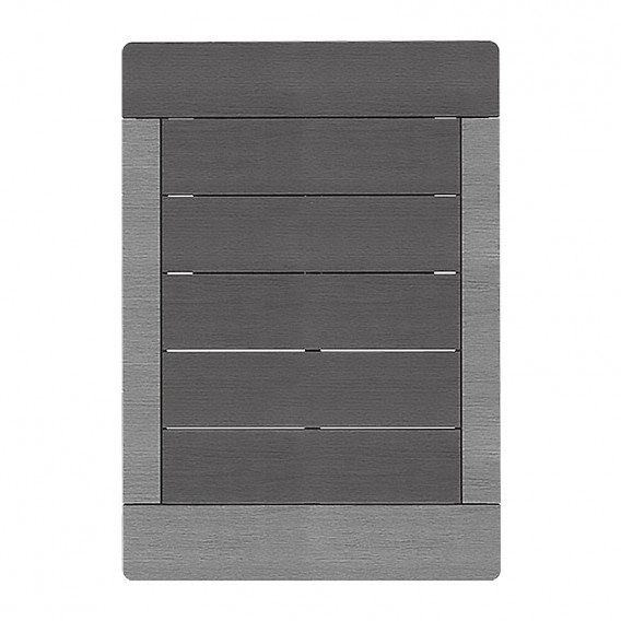 Tarima base para ducha exterior Formidra Dark Gray