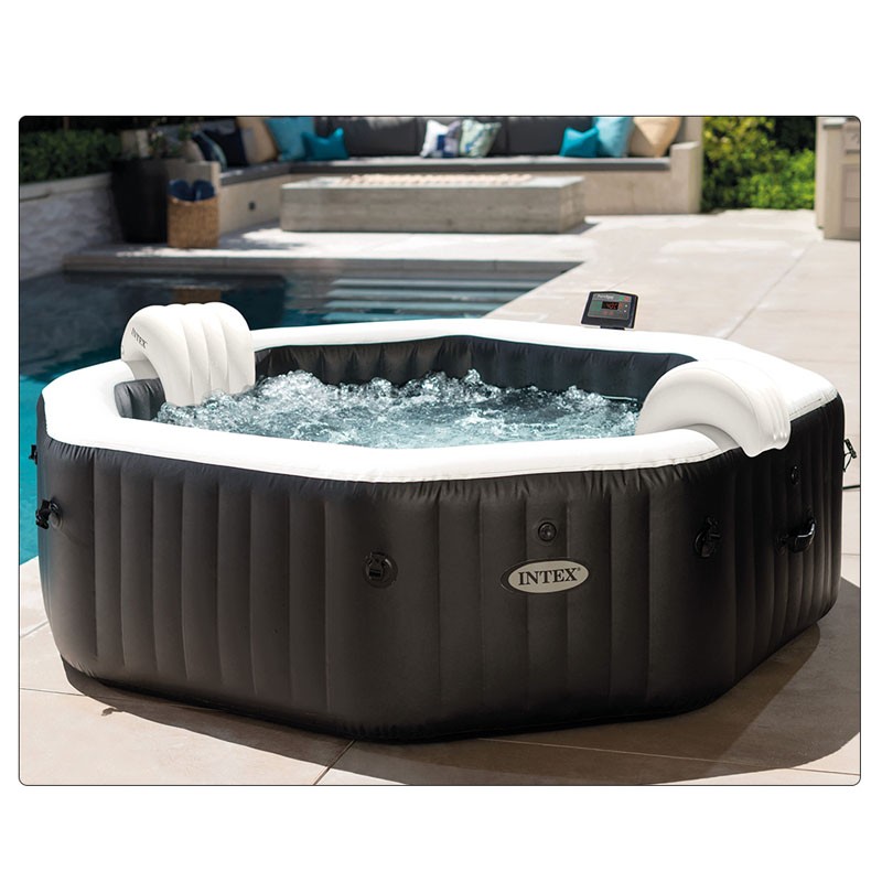 Jacuzzi hinchable INTEX Greystone Deluxe 4 personas