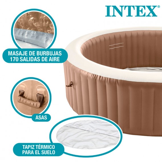 Spa hinchable Intex PureSpa Bubble Massage 8p 28412EX