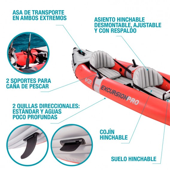 Kayak Intex Excursion Pro K2 68309NP