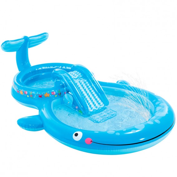 Centro de juegos hinchable Ballena Intex 57176NP