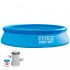 Piscina Intex autoportante Easy Set 244x61 con depuradora 28108NP