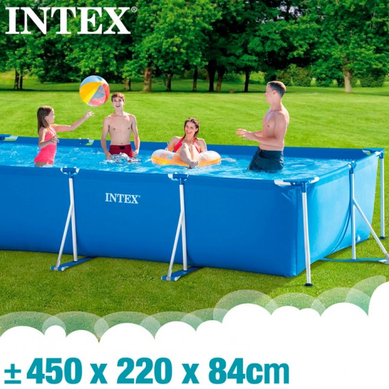 Piscina Intex Small Frame 450x220x84 con depuradora 28274NP