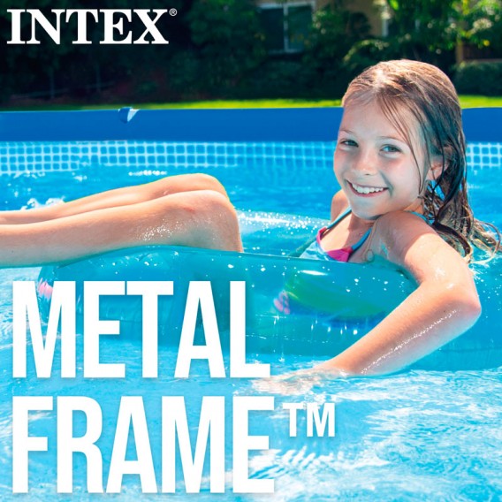 Piscina Intex Small Frame 450x220x84 con depuradora 28274NP