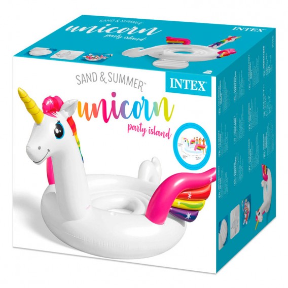 Isla hinchable Unicornio Intex 57296EU