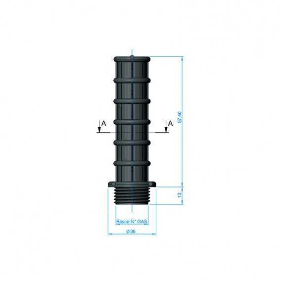 Conjunto brazos colectores ¾" 110 mm AstralPool 4404010073