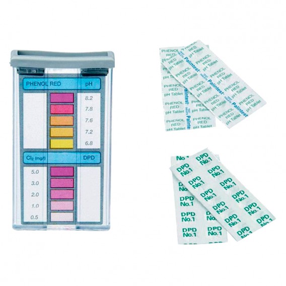 Comparador cloro + pH pastillas DPD1 Gre 40062