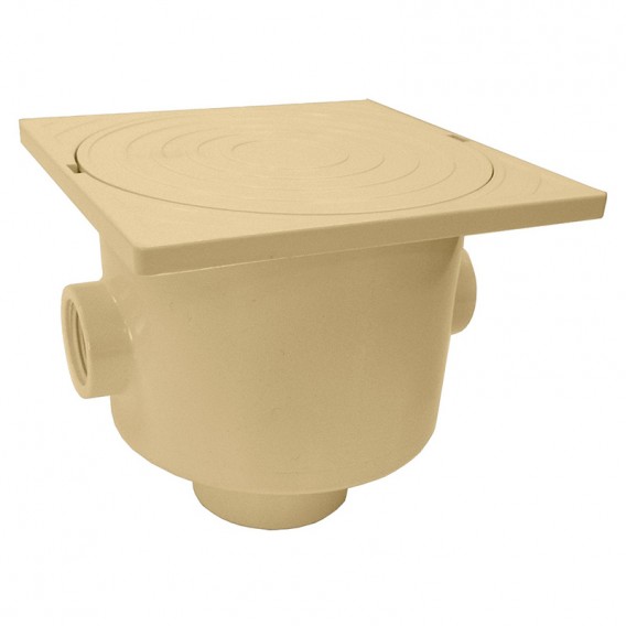 Caja conexiones encolar Ø50 AstralPool beige