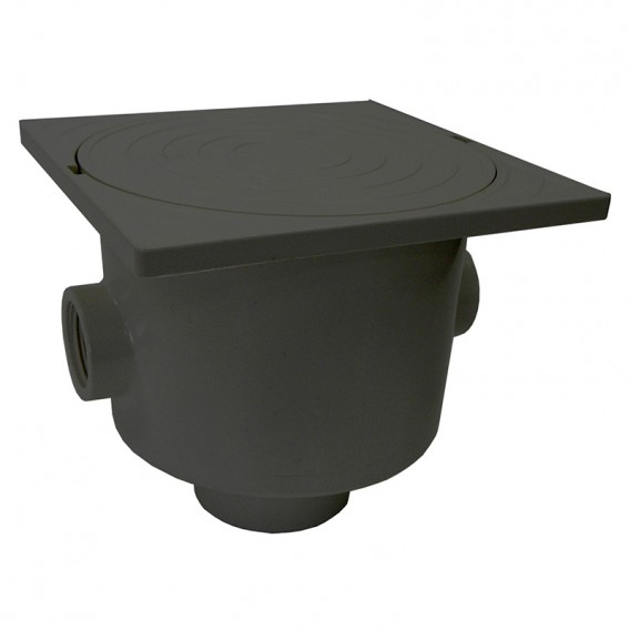 Caja conexiones encolar Ø50 AstralPool gris antracita