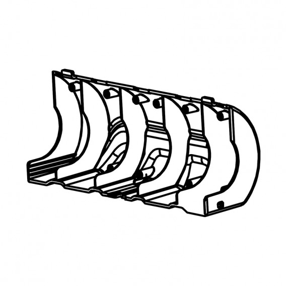 Tapa trasera chasis Zodiac XA CNX Voyager R0896800