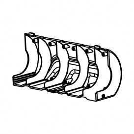 Tapa trasera chasis Zodiac XA CNX Voyager R0896800