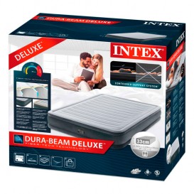 Cama hinchable Intex Comfort-Plush Dura Beam doble 67770NP