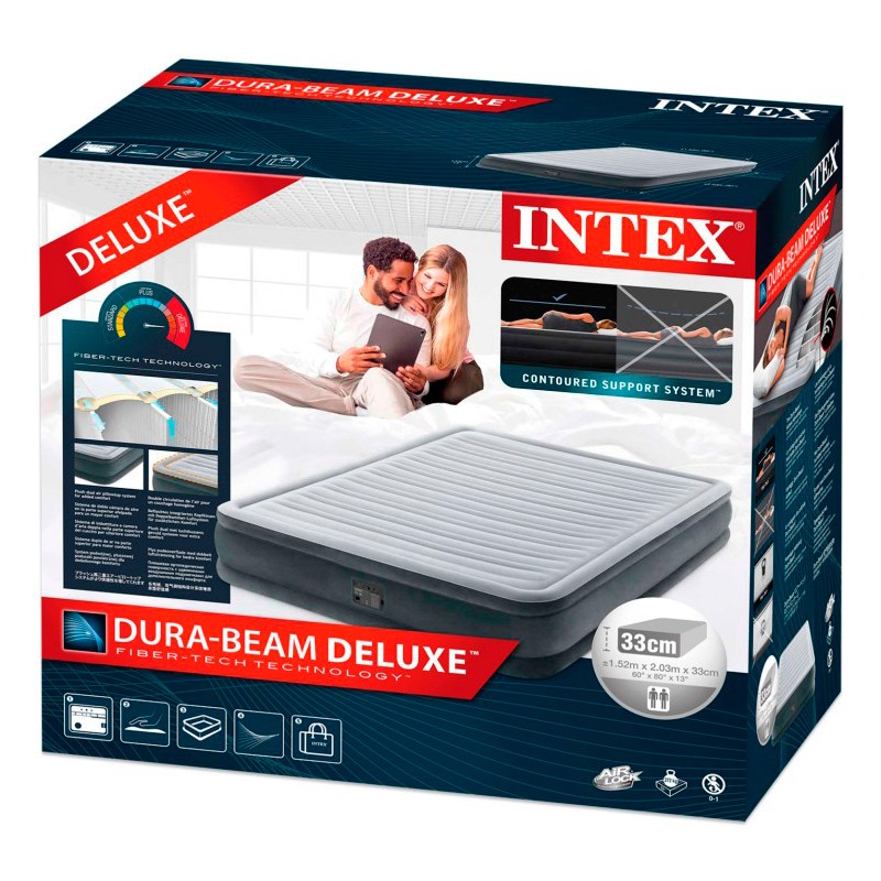 Colchón Hinchable Doble Pillow Reset Classic. Intex