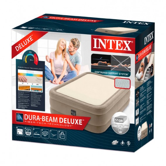 Cama hinchable Intex Thermalux doble 64478NP