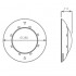 Dimensiones proyector LED Plano LumiPlus Essential AstralPool
