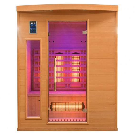 Sauna infrarrojos Apollon Quartz 3 personas