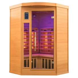 Sauna infrarrojos Apollon Quartz rinconera 2-3 personas