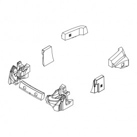 Kit flotadores delanteros y traseros Zodiac Vortrax R0966100