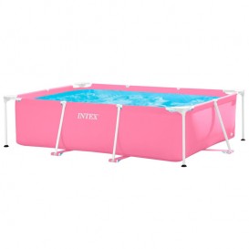 Piscina Intex Small Frame rosa 220x150x60 28266NP