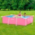 Piscina Intex Small Frame rosa 220x150x60 28266NP