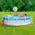 Piscina Intex Prism Frame ClearView 427x107 dep. cartucho 26722NP