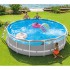 Piscina Intex Prism Frame ClearView 488x122 dep. cartucho 26730NP