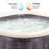 Spa hinchable Intex PureSpa Greystone Deluxe 6p 28452EX