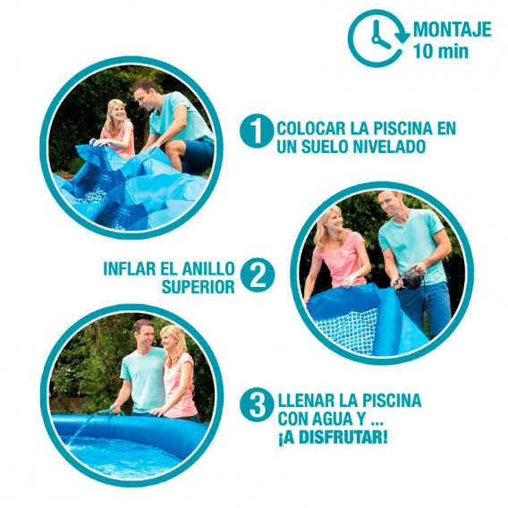 Piscina Intex Easy Set 244x61 28106NP