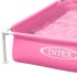 Piscina desmontable infantil Intex Mini Frame rosa 122x122x30 57172NP