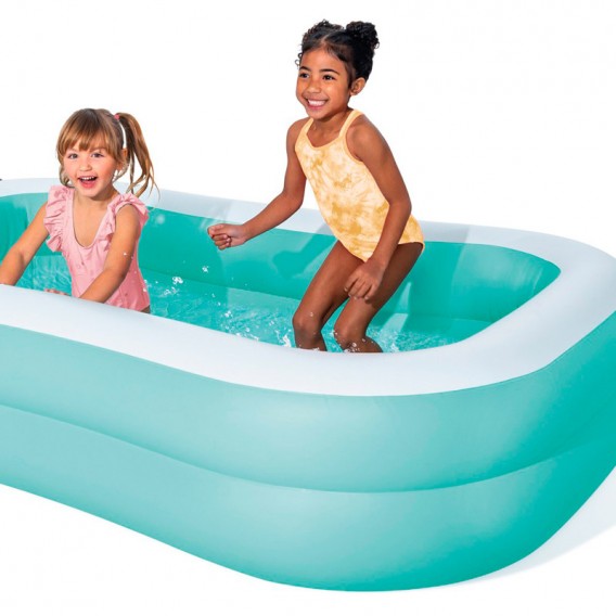 Piscina hinchable Intex rectangular Aqua Swim Center 57181NP