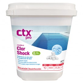 Dicloro en tabletas ClorShock 30g CTX-250