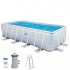 Piscina Intex Chevron Prism Frame 400x200x100 dep. cartucho 26780NP